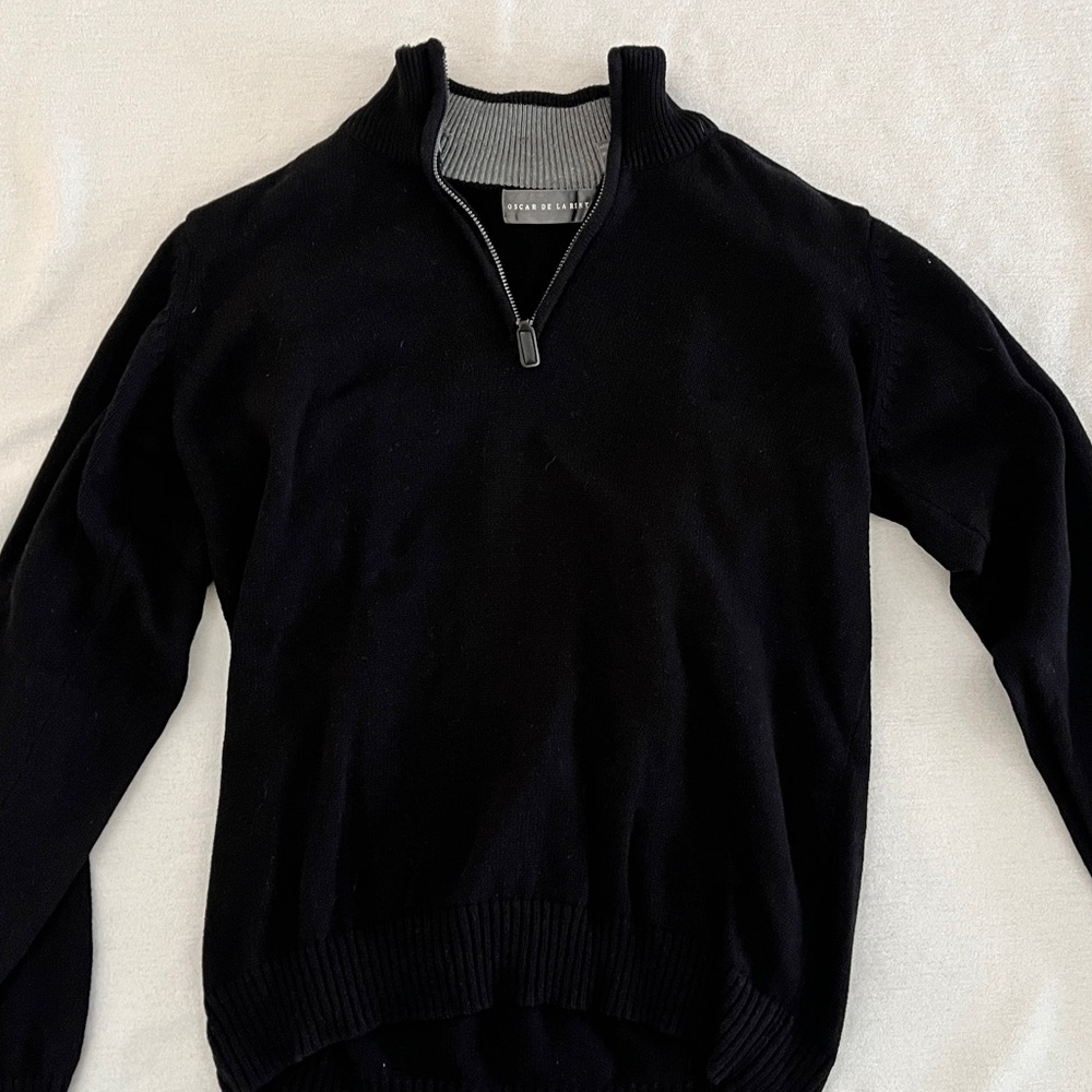 Oscar De l renta quarter zip